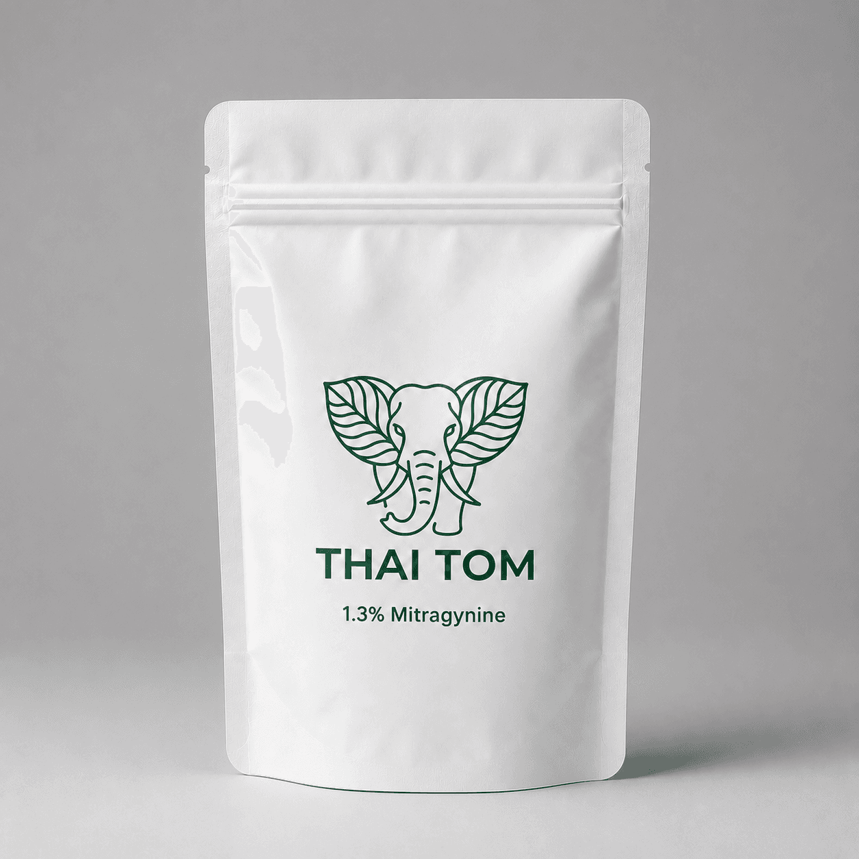 Super Green Thai Kratom Powder (1.3% Mitragynine)